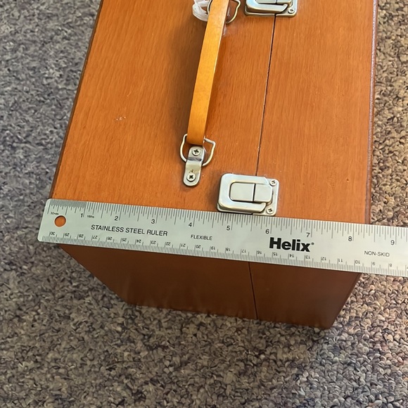 Deluxe Cage Bingo Set Game in wood Box - Picture 4 of 12